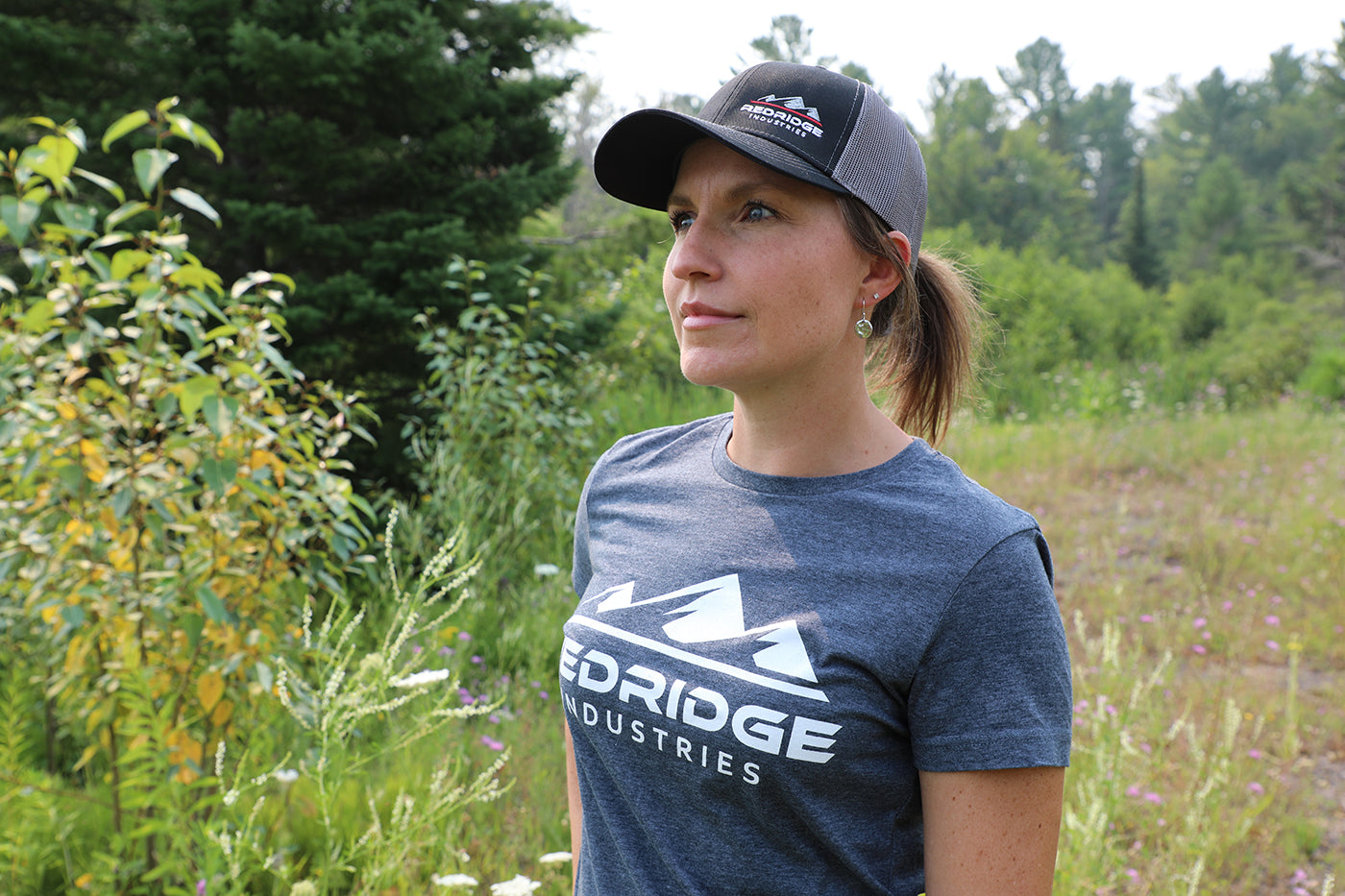 Trucker Hat - Black/Charcoal