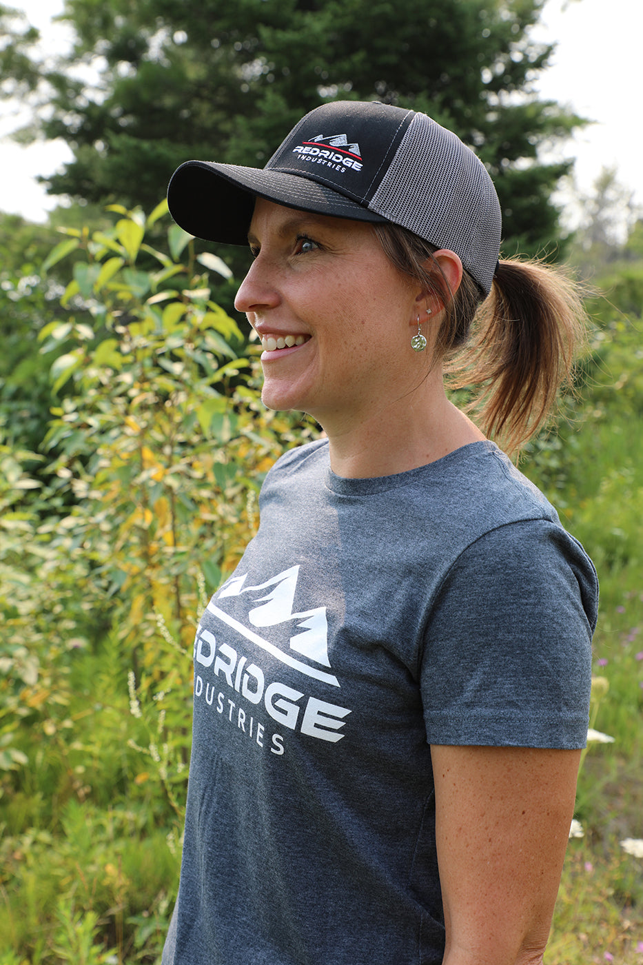 Trucker Hat - Black/Charcoal