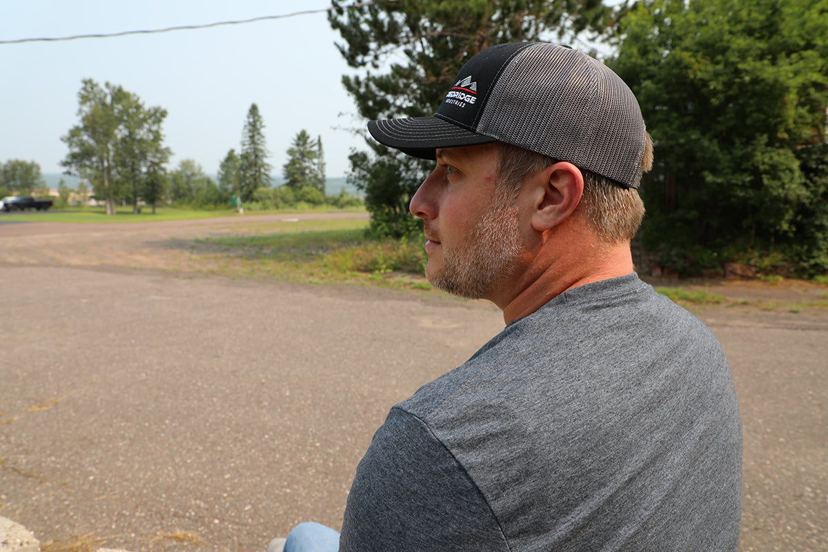 Trucker Hat - Black/Charcoal