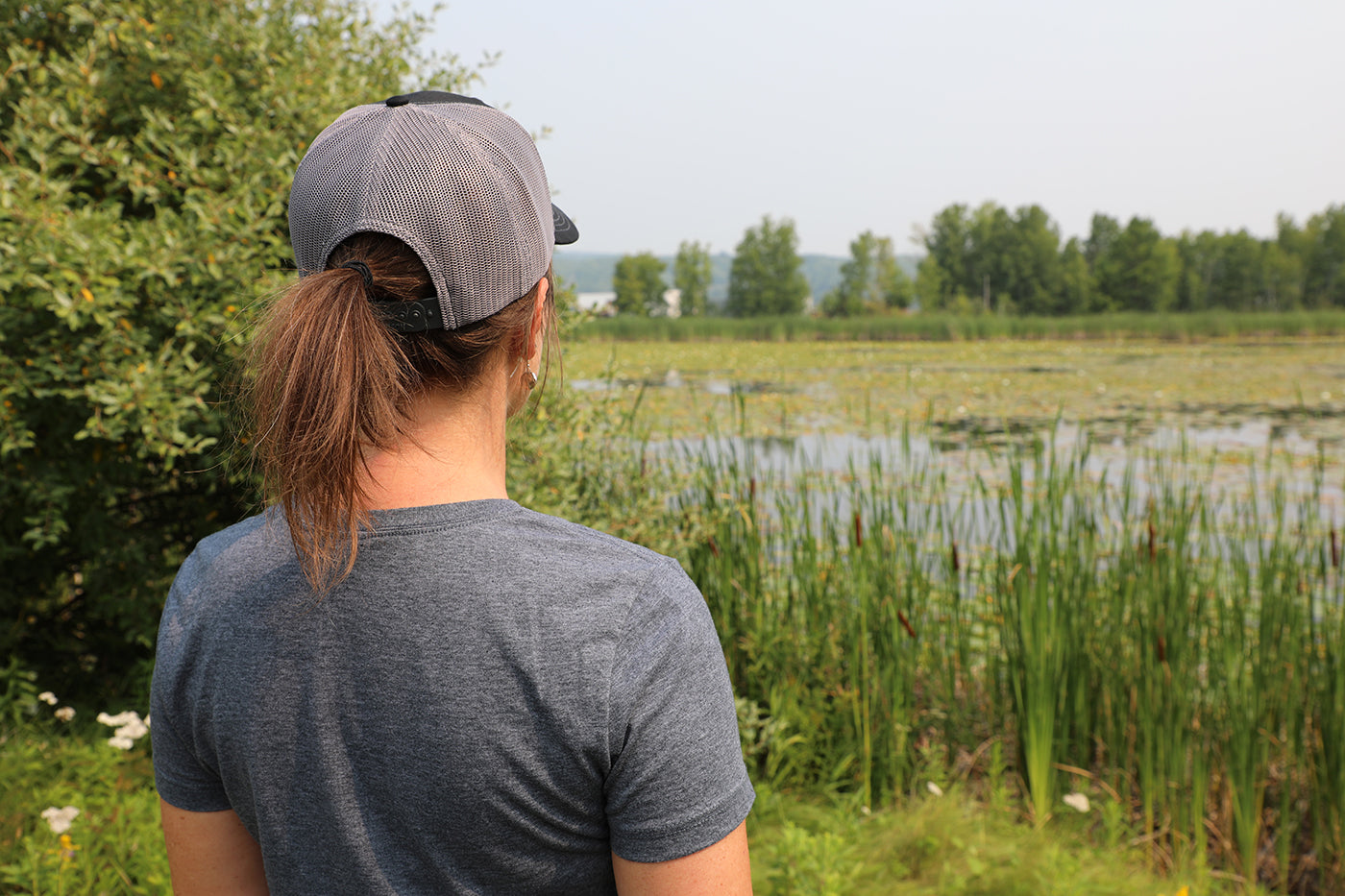Trucker Hat - Black/Charcoal