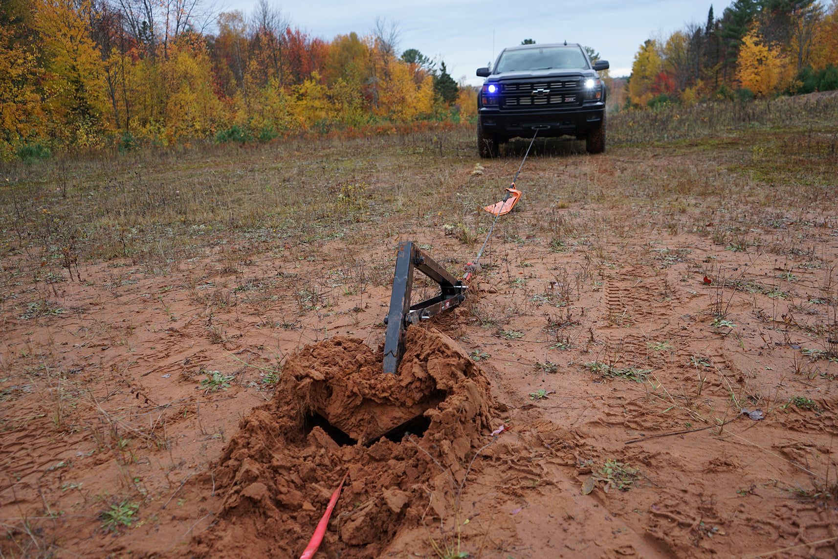 Big GRP, Winching in Clay